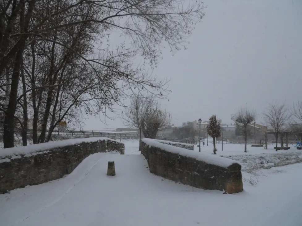 Nieve en la provincia de Soria