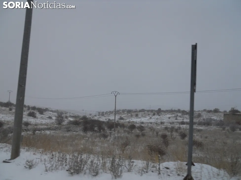 Nieve 2017 en Soria capital. Soria Noticias