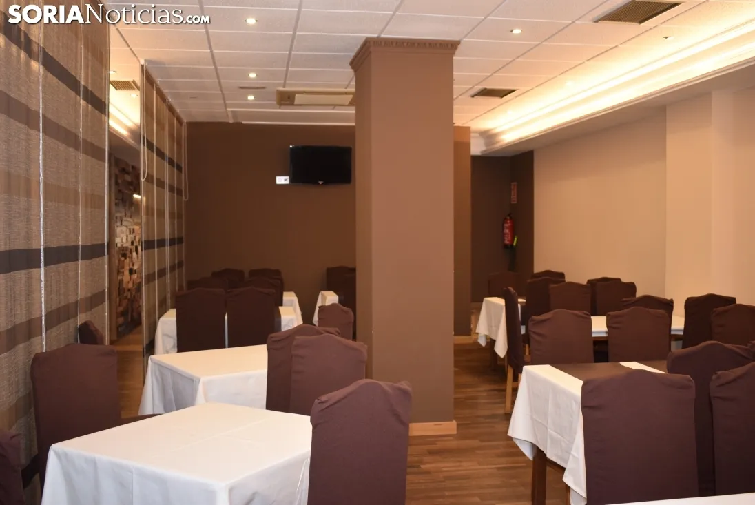 Instalación del Restaurante Yantar. 
