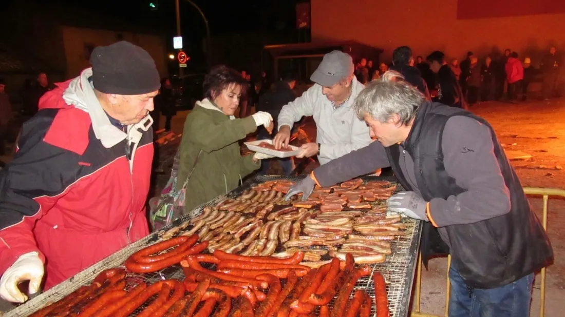 La Luminaria de Golmayo y sus brasas. 