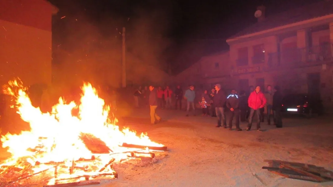 La Luminaria de Golmayo y sus brasas. 