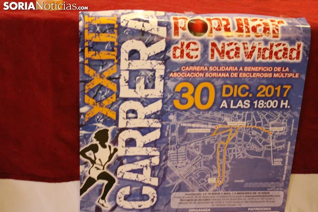 Presentación XXIII Carrera Popular de Navidad. Cartel. 