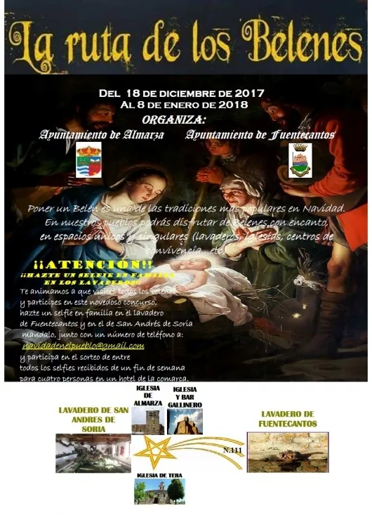 La ruta de los Belenes en Almarza y Fuentecantos.