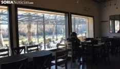 El establecimiento este mediodía, al poco de reabrir sus puertas./SN