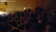 Imagen del ambiente vivido este martes en el Conservatorio. /SN