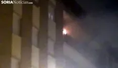 Imagen del incendio. /SN