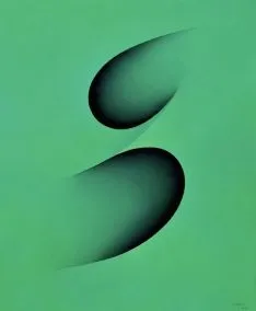 Dos de las obras de la muestra. /DeArte