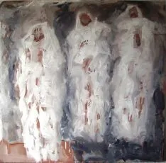 Una de las obras del sacerdote y pintor. /DOS