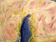 Una de las obras del sacerdote y pintor. /DOS