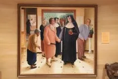 Una de las obras del sacerdote y pintor. /DOS