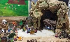 Una imagen del nacimiento. 