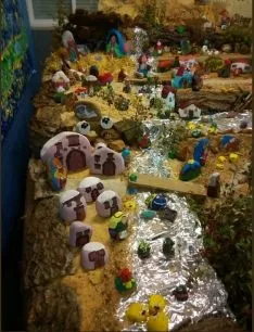 Una imagen del nacimiento.