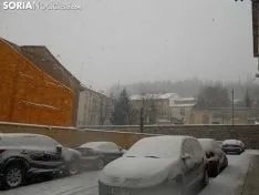 Nieve 2017 en Soria capital. Soria Noticias