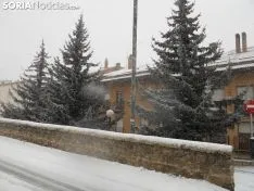Nieve 2017 en Soria capital. Soria Noticias