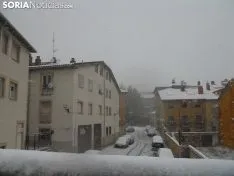 Nieve 2017 en Soria capital. Soria Noticias