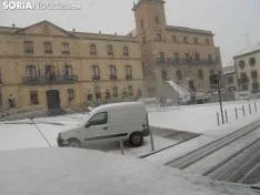 Nieve 2017 en Soria capital. Soria Noticias