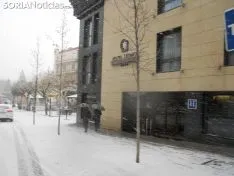 Nieve 2017 en Soria capital. Soria Noticias