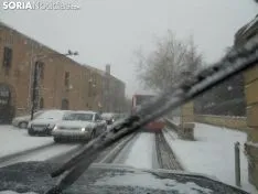 Nieve 2017 en Soria capital. Soria Noticias