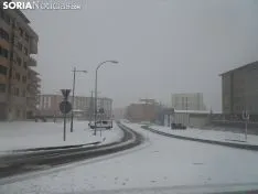 Nieve 2017 en Soria capital. Soria Noticias