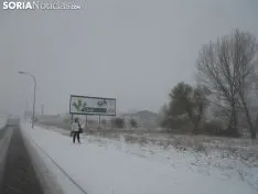 Nieve 2017 en Soria capital. Soria Noticias