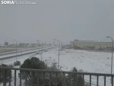 Nieve 2017 en Soria capital. Soria Noticias