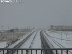 Nieve 2017 en Soria capital. Soria Noticias
