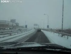 Nieve 2017 en Soria capital. Soria Noticias