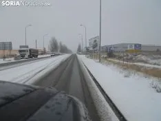 Nieve 2017 en Soria capital. Soria Noticias