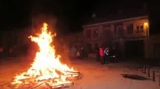 La Luminaria de Golmayo y sus brasas. 