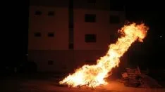 La Luminaria de Golmayo y sus brasas. 