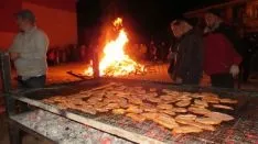La Luminaria de Golmayo y sus brasas. 