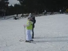 La nieve ha hecho disfrutar a grandes y pequeños
