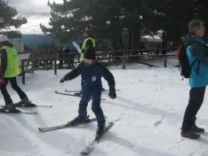 La nieve ha hecho disfrutar a grandes y pequeños