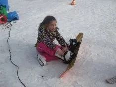 La nieve ha hecho disfrutar a grandes y pequeños