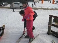 La nieve ha hecho disfrutar a grandes y pequeños