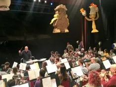 Ensayos de la Banda de Música de Soria en la Audiencia. 