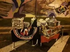 Recogida de alimentos y juguetes por parte del Orgullo Numantino. 