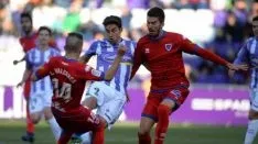 Imágenes significativas del Valladolid-Numancia.