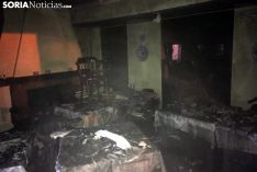 Interior del restaurante tras el fuego. /SN