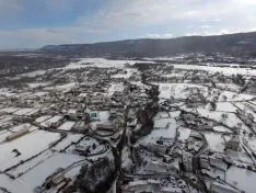Imagen aérea de Valdeavellano de Tera. /DLC