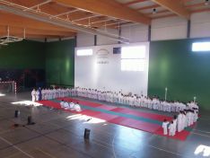 Encuentro de judokas en el polideportivo de Camaretas.