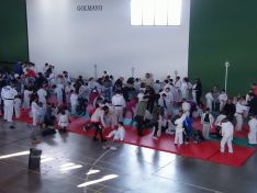 Encuentro de judokas en el polideportivo de Camaretas.