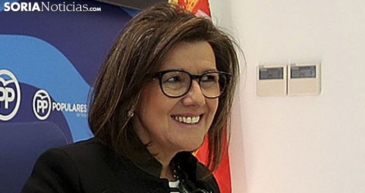 Angulo, procuradora regional y presidenta del PP soriano. /SN