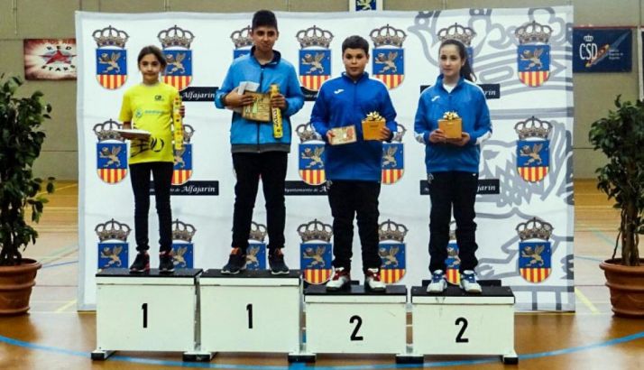 Buena intervención del bádminton soriano en Alfajarín