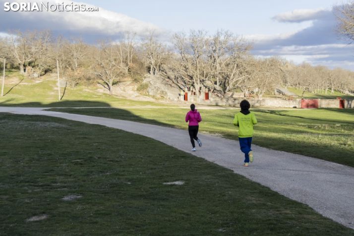 Instantánea que muestra el ejercicio físico. 