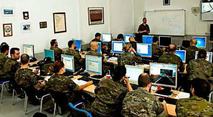 Un curso táctico del Ejército de Tierra. 