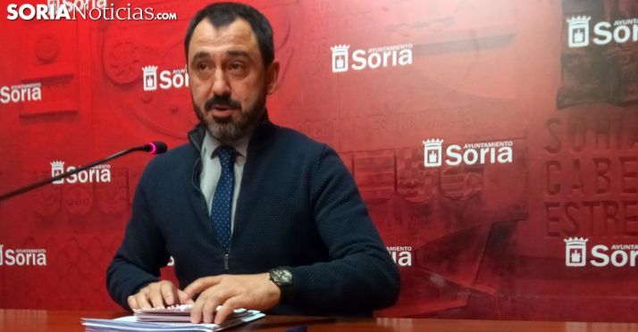 Javier Muñoz, concejal de Hacienda este martes. /SN