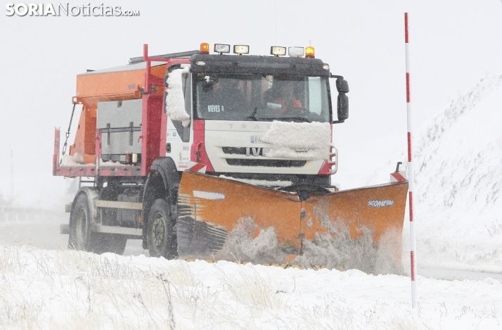 Máquina quitanieves. 