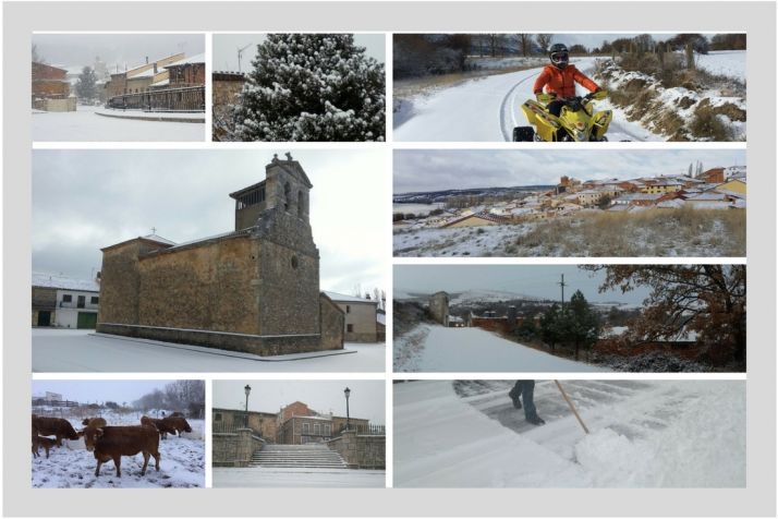 Nieve en la provincia de Soria 