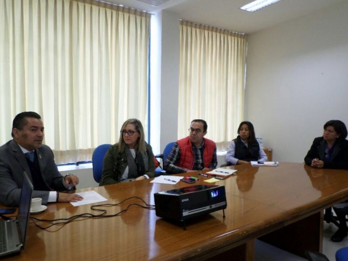 Comitiva de la Consejería de Educación de CyL. Junta de Castilla y León. 